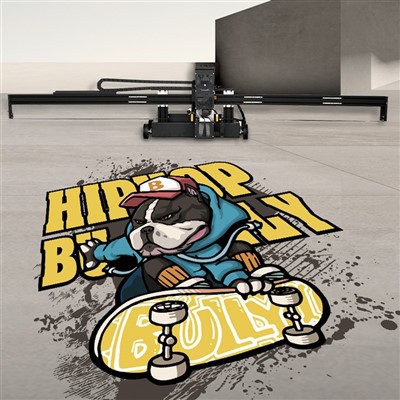 Macchina da stampa per pavimenti UV 3D ad alta velocità TFP1000